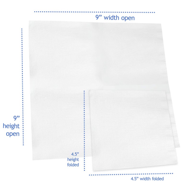 Fine Touch White Disposable Beverage Napkins â€“ 1000 Count Cocktail Napkins, Absorbent Paper Napkins, Bulk for Parties, Bars, Catering, Restaurants & Events - Image 5